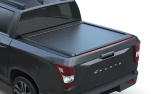 Ролет для SsangYong Musso Grand XL 2018+ Tessera SE матовий чорний